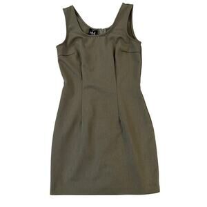 MY MICHELLE Green Strapless Mini Dress Size 3/4 Bodycon Tube Dress Made Mexico